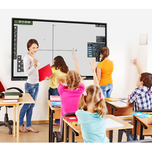 Interaktives Whiteboard mit 65-Zoll-Anzeige